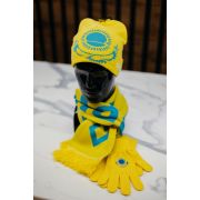 Шарф KAZAKHSTAN жёлтый