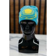 Шапка KAZAKHSTAN голубой