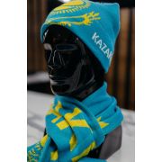Шарф KAZAKHSTAN голубой