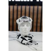 Шапка KAZAKHSTAN белая