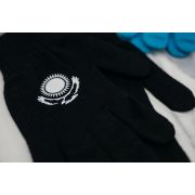 Перчатки KAZAKHSTAN чёрный