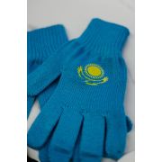 Перчатки KAZAKHSTAN голубой