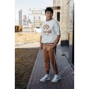 Спортивный костюм unisex 0108-04 бежевый