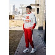 Спортивный костюм unisex 0108-04 красный