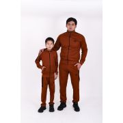 Спортивный костюм unisex 0213-10 jr коричневый