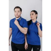 Футболка поло unisex 0168-09 синий